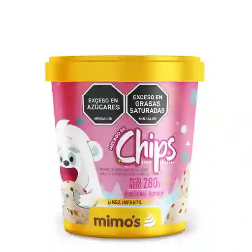 Medio Litro De Helado Clasico Chips De C