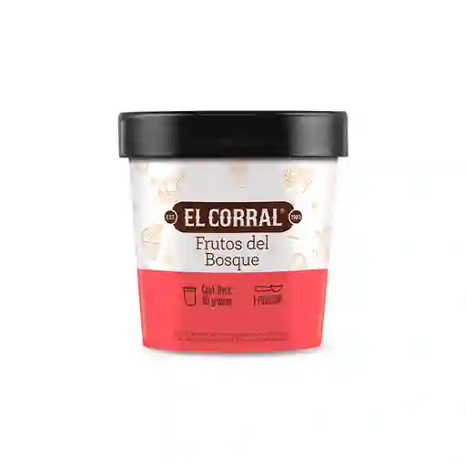 Vaso De Helado Frutos Del Bosque 60 G