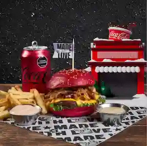 Combo Santa´s Burger & Villa Coke