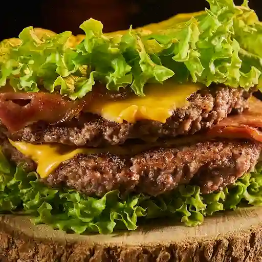 Keto Burger + Coca Cola Zero