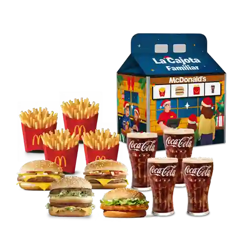 Cajota Familiar Clásica Para Cuatro