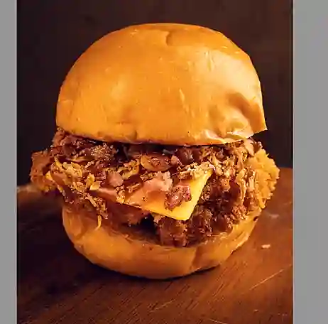 Hamburguesa Pollo Bbq
