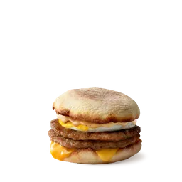 Egg Mcmuffin Salchicha Doble Tasty