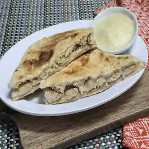 Sandwich Damasko De Pollo Árabe