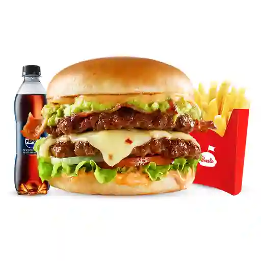 Combo Hamburguesa Suprema