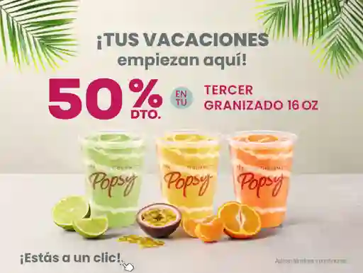 Vacaciones En Casa Granizados X3