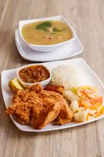 Combo Especial Pollo Broaster