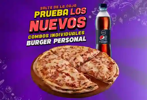 Combo Pizza Burger Personal