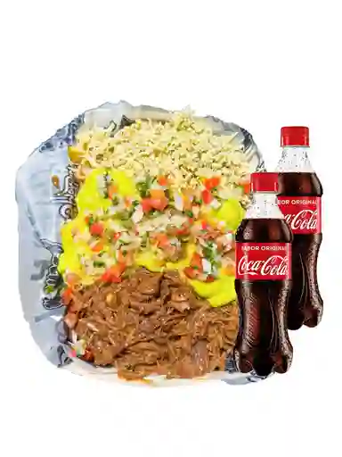 Combo La Mixtica 2p + 2 Bebidas