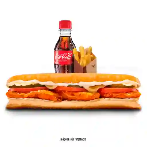 Combo Sandwich Personal Pollo Crunch