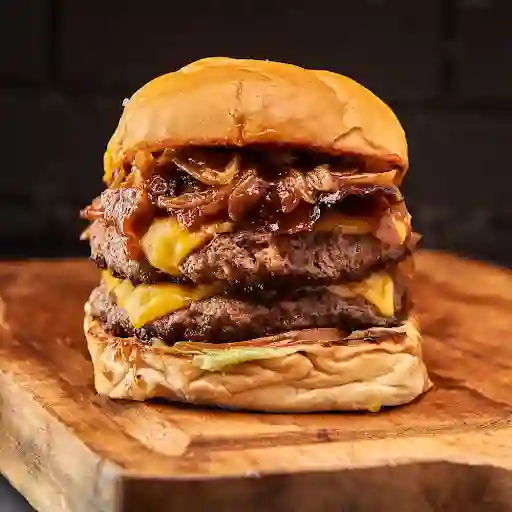 Double Sweet Onion Burger