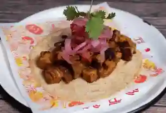 Taco Chicharrón En Salsa Rancherax4