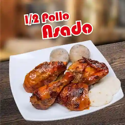 1/2  Pollo Asado