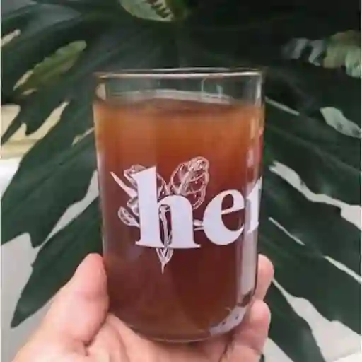 Agua Panela Con Jengibre