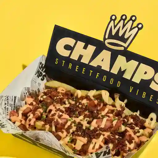 Salchipapas Champy
