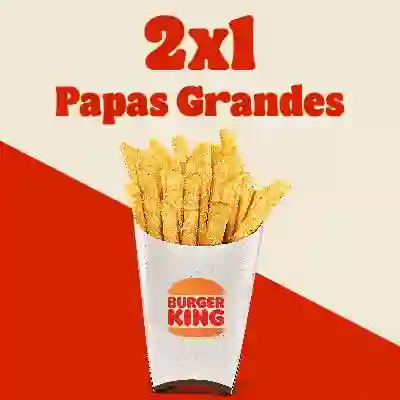 Promo 2 X 1papas Gde