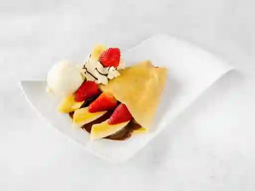 Crepe Chocolate Fondue