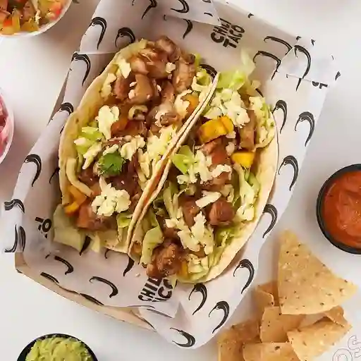 Tacos Suaves Vegetarianos