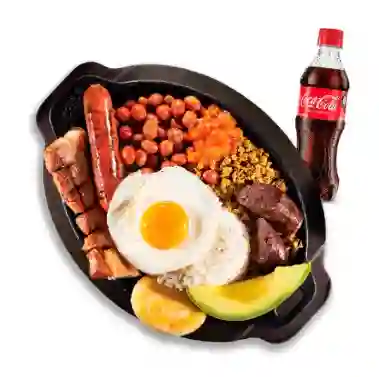 Bandeja Paisa + Coca-cola 400ml