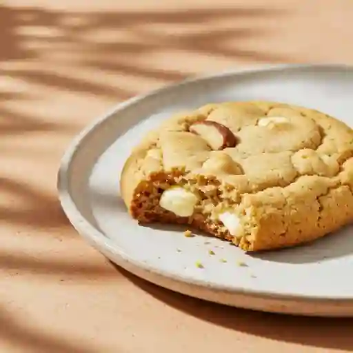 Galleta De Chocolate Blanco Y Nueces