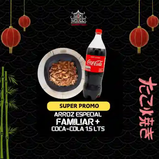 Arroz Especial Familiar +cocacola 1.5 L