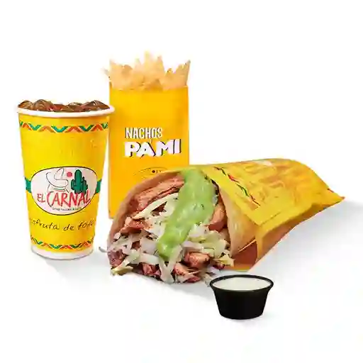 Combo Tradicional Carne O Pollo