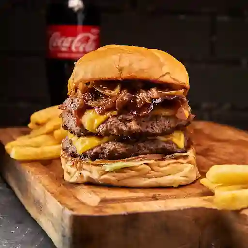 Combo Double Sweet Onion Burger