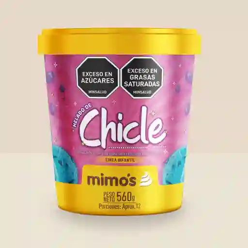 Litro De Chicle (helado Clasico)