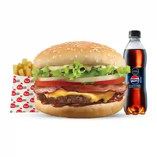 Combo Super Con Queso Y Tocineta
