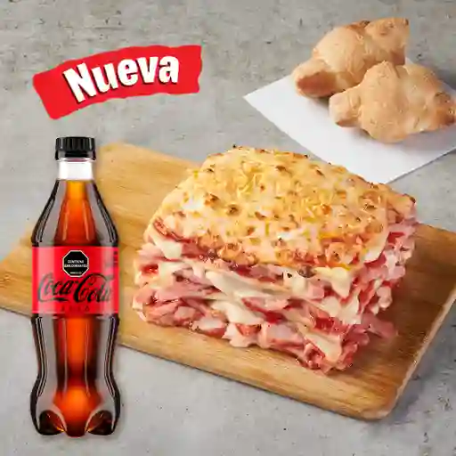 Combo Lasagna Fundido Jamón