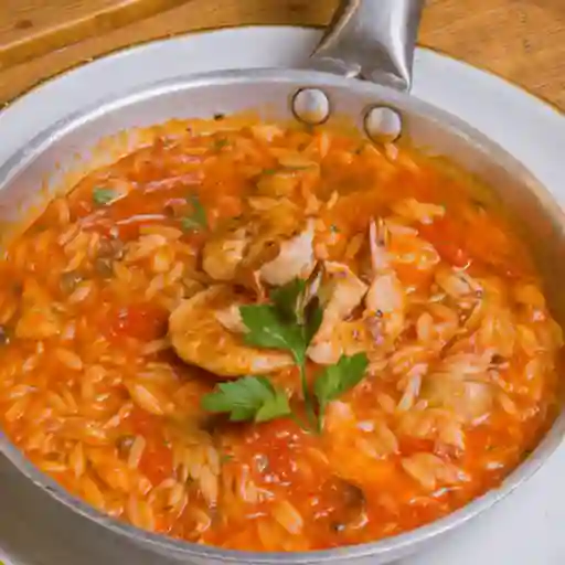 Orzo De Langostinos