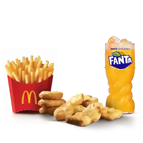 Mccombo Mediano Chicken Mcnuggets De 10 Piezas