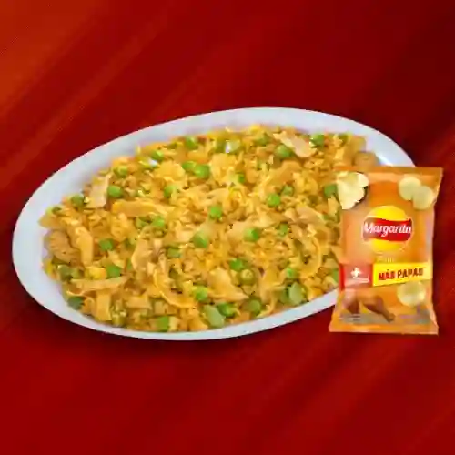 Arroz Con Pollo Calidoso + Papas Marg...