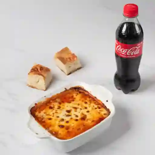 Combo Lasaña+coca Cola