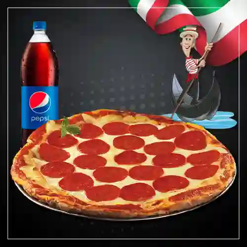 Combo Grande Pizza Familiar + Bebida