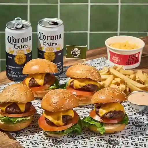 Combo Cheddar Squad Y Corona