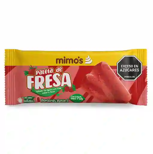 Paleta Fruta Fresa