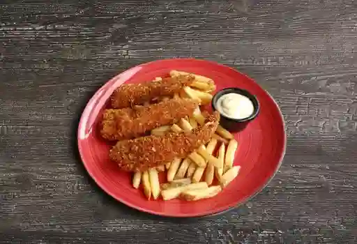 Menú Filetes De Pollo