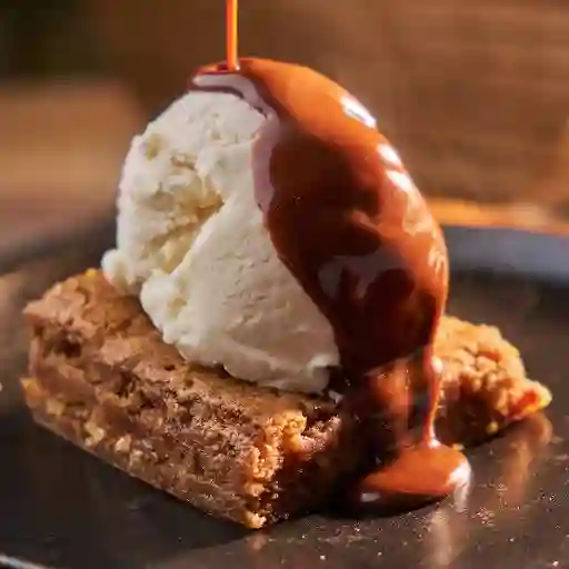 Brownie Con Helado