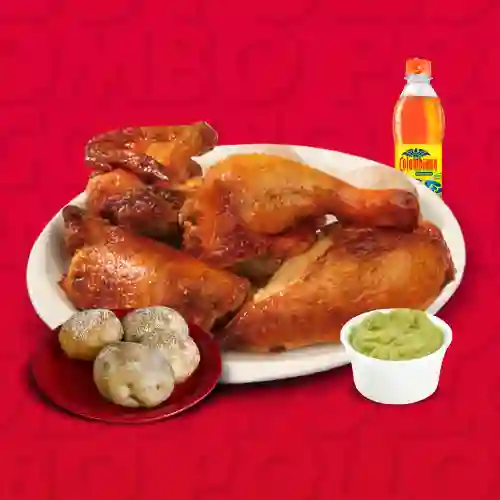 Combo 1/2 Pollo Asado Guacamole