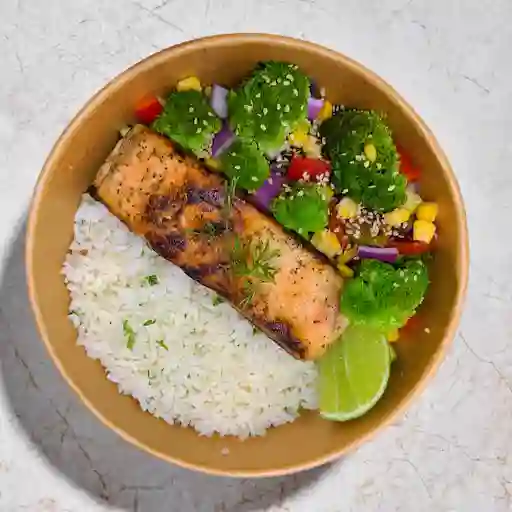 Bowl Salmón Y Vegetales