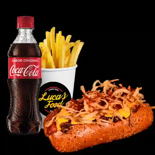 Crunchy Con Papas Y Gaseosa