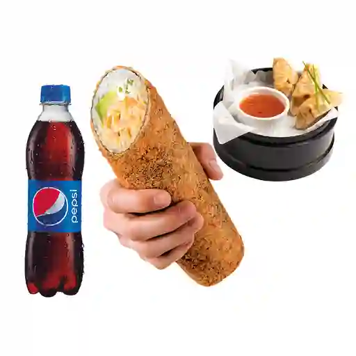 Combo Sushi Burrito Volcano