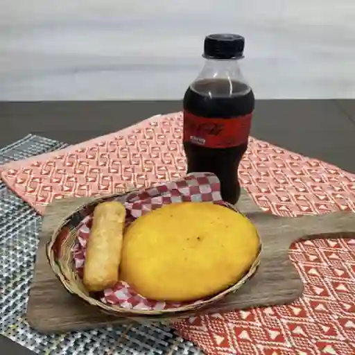 Arepa E Huevo + Dedito De Queso + Bebida