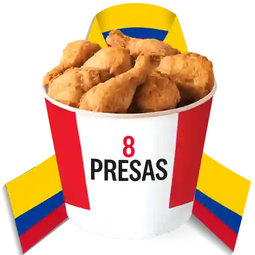 8 Presas De Pollo