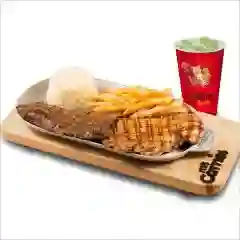 Promo Mixta Pechuga- Cerdo + Limonada.