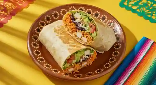 Burrito De Pollo En Salsa Verde