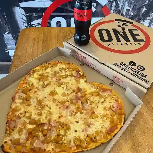 Pizza Hawaiana Corazón