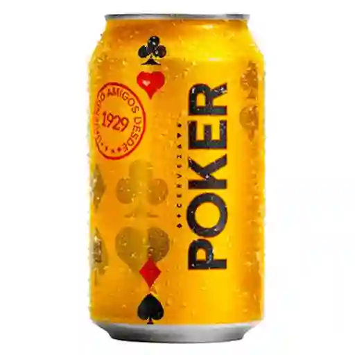 Cerveza Poker  330 Ml.