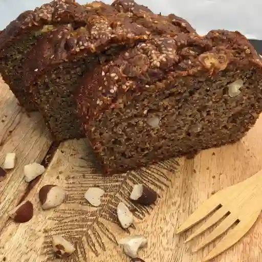 Porción Torta Banano Y Nueces